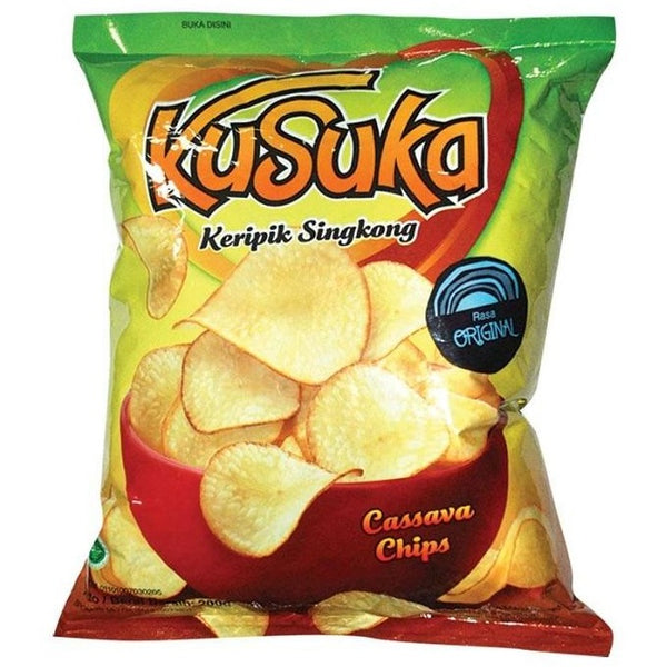 Kusuka Keripik Singkong (Cassava Chips)